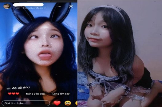 Em gái khờ mặc trang phục hầu gái làm bạn nứng