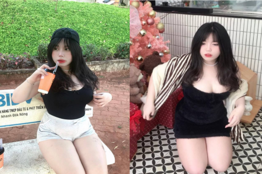 Vếu to khủng làm cặc bé ngại ngùng